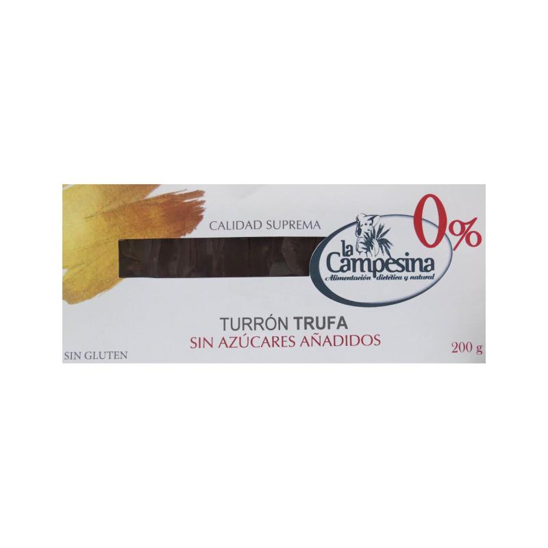 TURRON TRUFA S/AZUCAR S/GLUTEN 200 GR