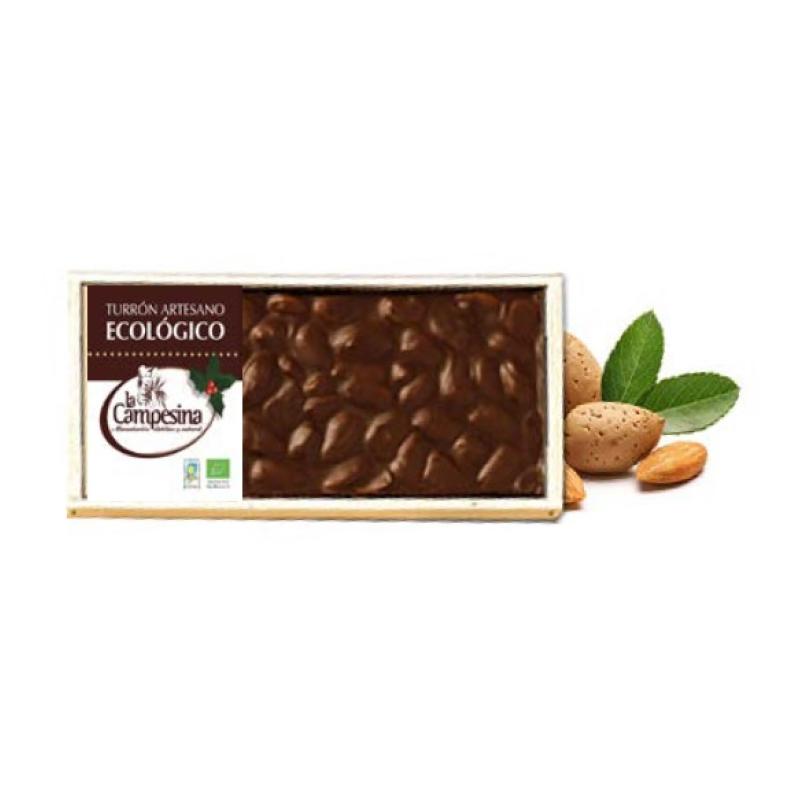 TURRON BIO CHOCO ALMENDRAS 200 GR