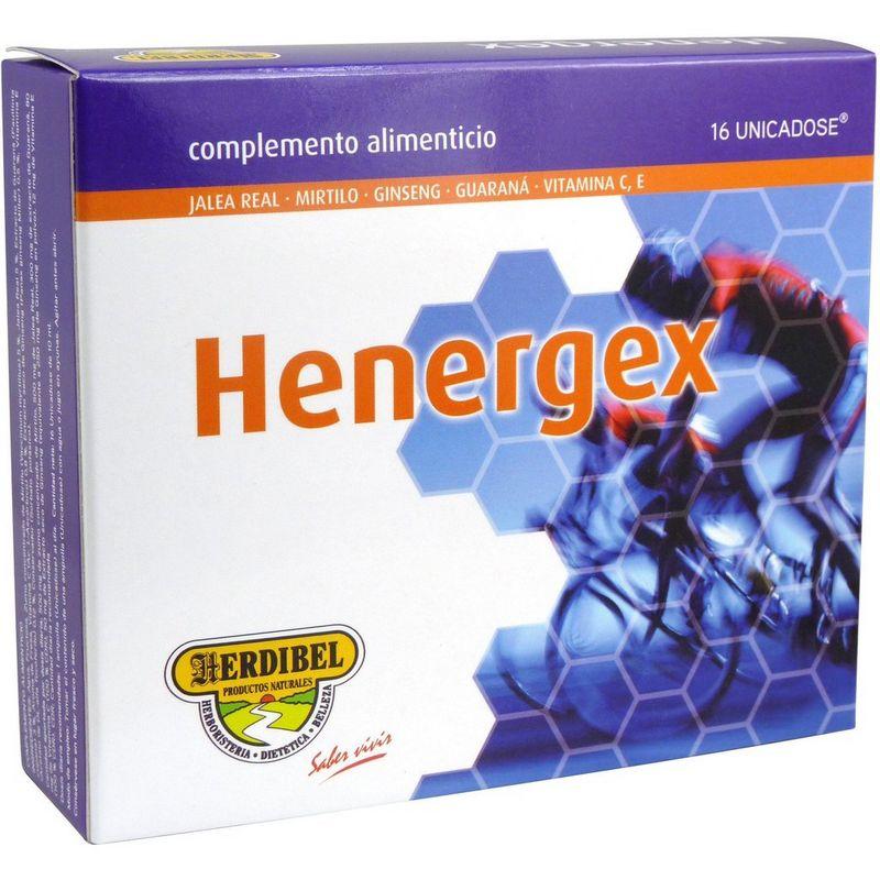 HENERGEX 16 AMPOLLAS